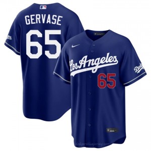 #65 Paul Gervase Royal On-Field Style Baseball Jersey | Men Authentic LAD MLB Apparel lx817Q42