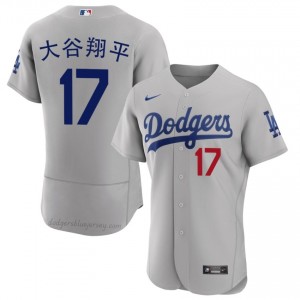 Gray Shohei Ohtani #17 Men Baseball Jersey | Los Angeles Dodgers Limited Edition MLB Player Gear 73284461