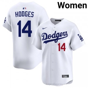 White Gil Hodges #14 Women Baseball Jersey | LA Dodgers Limited Edition MLB Player Gear i5N1k058