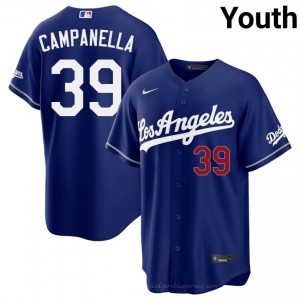 Roy Campanella #39 Royal Baseball Jersey | Youth LAD Premium MLB Uniform A06h6174